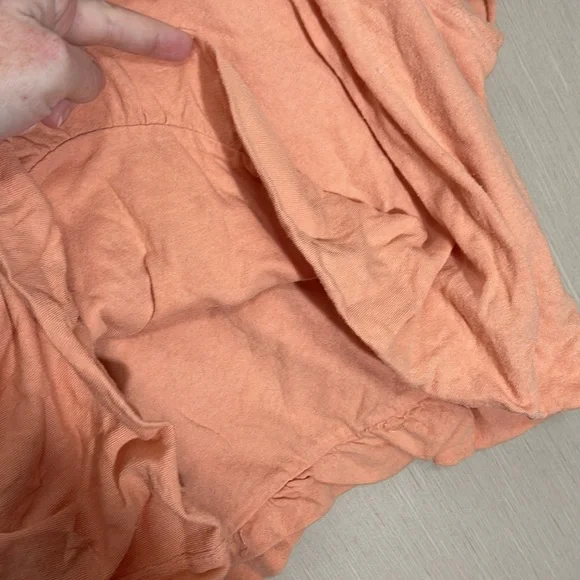 We The Free Peach Crop Top - Picture 3 of 5